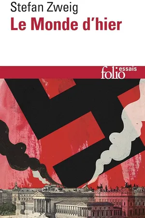 Couverture de Le Monde d'hier, Stefan Zweig